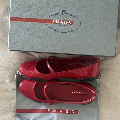 prada scarpe ballerina|Prada Ballerina Mary Jane (Women) .